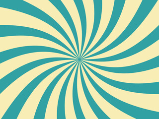 Retro background with rays or stripes in the center. Sunburst or sun burst retro background. Eps 10