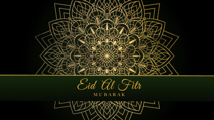 Ramadan and eid islamic greeting card background vector illustration. Ramadan kareem background with arabic calligraphy.