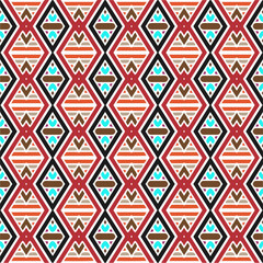Abstract ethnic rug ornamental seamless pattern.Perfect for fashion, textile design, cute themed fabric, on wall paper, wrapping paper and home decor.