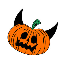 halloween pumpkin ghost