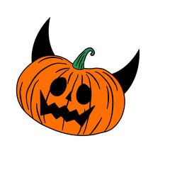 halloween pumpkin ghost