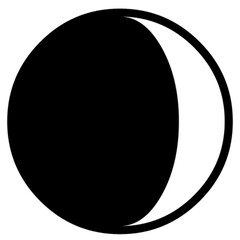 Fototapeta na wymiar moon vector, icon, symbol, logo, clipart, isolated. vector illustration. vector illustration isolated on white background.