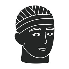 Bandage vector cartoon icon. Vector illustration band on white background. Isolated cartoon illustration icon of bandage .