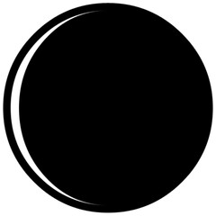 moon vector, icon, symbol, logo, clipart, isolated. vector illustration. vector illustration isolated on white background.