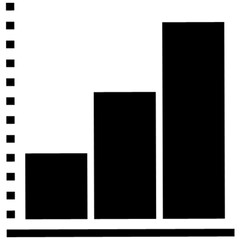 statistics chart vector, icon, symbol, logo, clipart, isolated. vector illustration. vector illustration isolated on white background.
