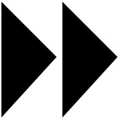 forward vector, icon, symbol, logo, clipart, isolated. vector illustration. vector illustration isolated on white background.