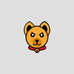 cute dog illustration cartoon design
