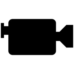 video camera vector, icon, symbol, logo, clipart, isolated. vector illustration. vector illustration isolated on white background.