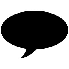 speech bubble vector, icon, symbol, logo, clipart, isolated. vector illustration. vector illustration isolated on white background.