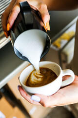 Latte art (Cappuccino)