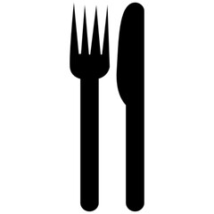 knife fork vector, icon, symbol, logo, clipart, isolated. vector illustration. vector illustration isolated on white background.