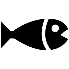 fish vector, icon, symbol, logo, clipart, isolated. vector illustration. vector illustration isolated on white background.