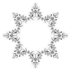 frames in vintage style with elements of ornament, art, pattern, background, texture