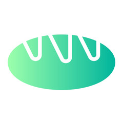 bread gradient icon