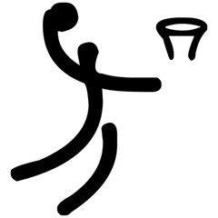 basketball vector, icon, symbol, logo, clipart, isolated. vector illustration. vector illustration isolated on white background.