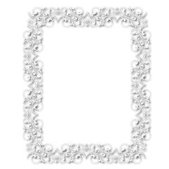 frames in vintage style with elements of ornament, art, pattern, background, texture