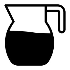 pitcher glyph icon