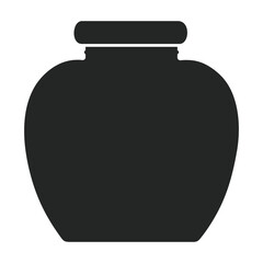 Sauce vector black icon. Vector illustration seasoning on white background. Isolated black illustration icon of sauce.