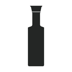 Sauce vector black icon. Vector illustration seasoning on white background. Isolated black illustration icon of sauce.
