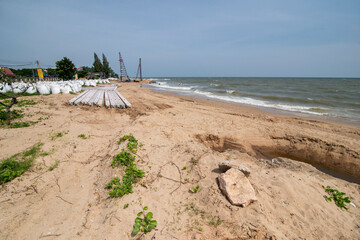 THAILAND PRACHUAP HUA HIN PAK NAM PRAN BEACH