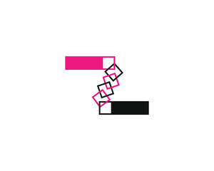 Obraz na płótnie Canvas creative letter Z logo design vector template