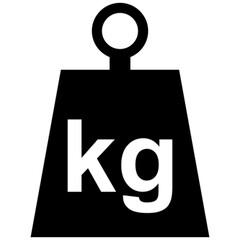 weight kilogram vector, icon, symbol, logo, clipart, isolated. vector illustration. vector illustration isolated on white background.