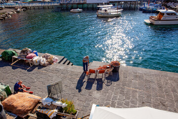 People in Italy mainly Sorrento and Naples © Monika