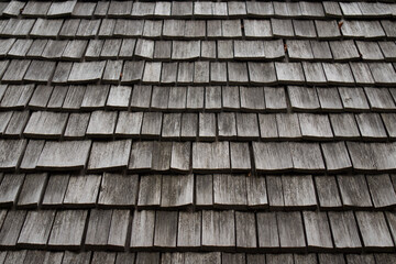 Hallstatt a hilly town with a lake in summer