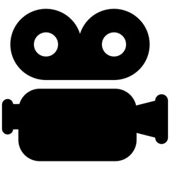 video camera vector, icon, symbol, logo, clipart, isolated. vector illustration. vector illustration isolated on white background.