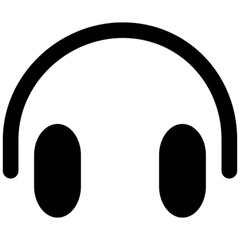 headphone vector, icon, symbol, logo, clipart, isolated. vector illustration. vector illustration isolated on white background.