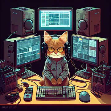 cat, programmer
