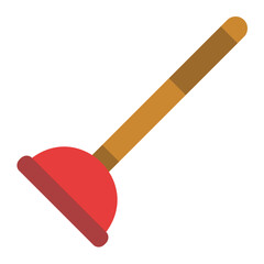 Plunger Flat Icon