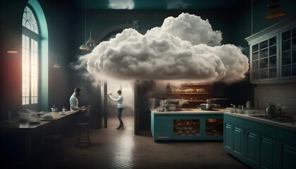 Cloud in the kitchen 