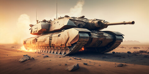 tank of war, ai generative