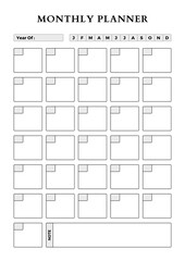 Minimalist planner pages templates. Printable Life & Business Planner Set. Life and business planner.  Monthly Planner