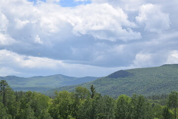 Fototapeta na wymiar Western Maine Mountains 