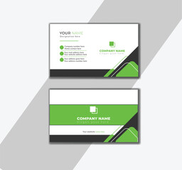 Business Card design template.Modern Business card design.Minimalist corporate vector.