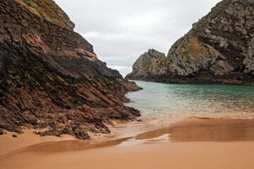 Fototapeta na wymiar Berlengas Islands, Atlantic coast of Portugal