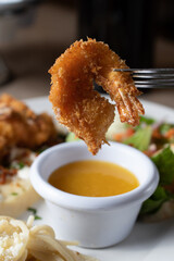 breaded shrimp