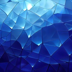 Blue surface with cracks background pattern