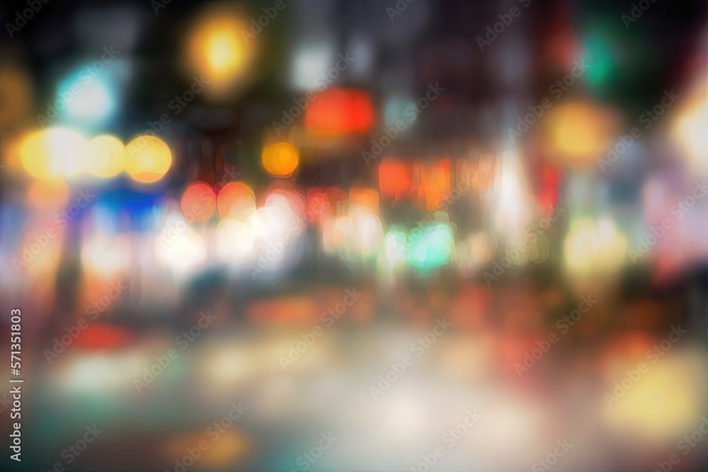 Poster defocused urban abstract texture background for your design in the artistic style. generative ai