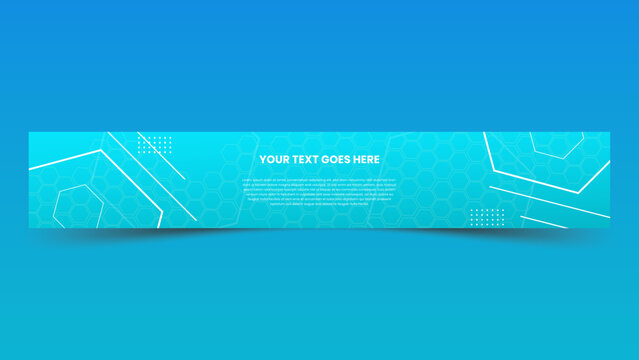 Creative youtube cover banner template, channel art design, social media platform header