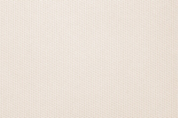 Abstract Waffle pattern texture, copy space. Closeup of light natural paper, cotton