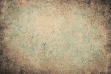 Obraz na płótnie Canvas Textured ancient colored background, scratched wall structure, template for scrapbook, vintage style 