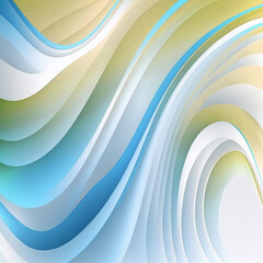 Abstract Background, Generated Art, Waves Structure, gradient waves texture design element for banner, background, wallpaper, AI