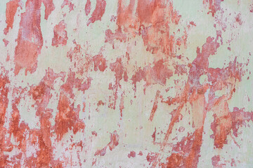 Rough textured wall surface with shabby paint. Backdrop for design, graphic resource