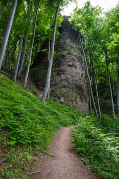 Dobogoko in Pilis mountains in Hungary