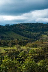 Beautiful mountainous landscape. Located in Santander, Colombia.