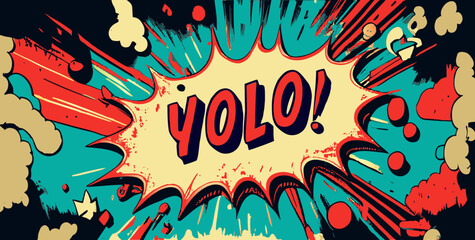 Colorful retro comics explosion dialogue bubble. Editable text effect template. Super hero vintage comic style vector