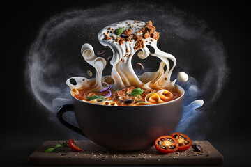 Delicious goulash, generative ai